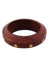 Vaidehi Brown Wooden Bangle