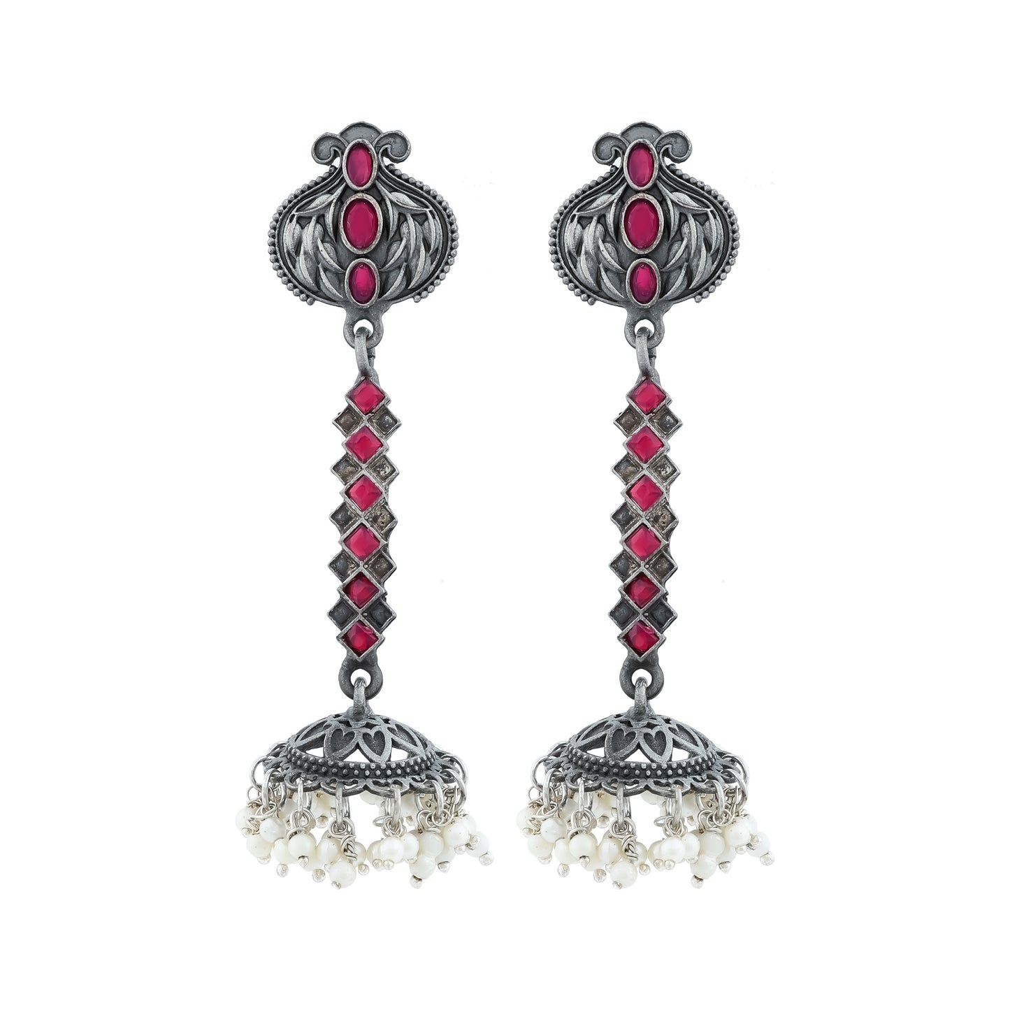 Sajda Long Earrings