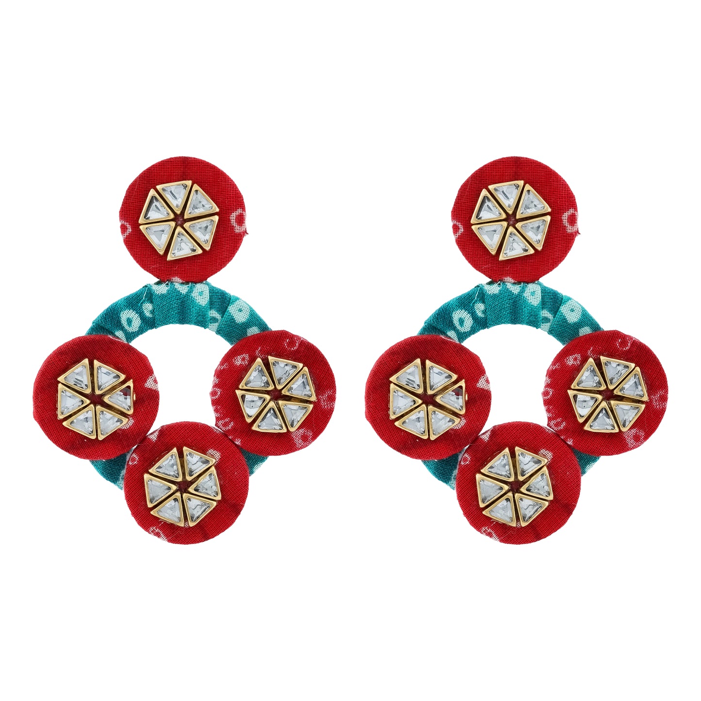 Chashni Bandhej Earrings