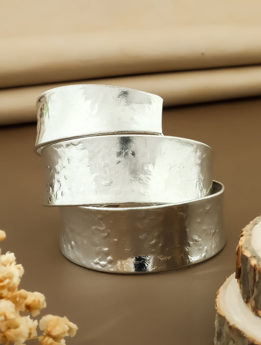 Neha Silver Adjustable Cuff