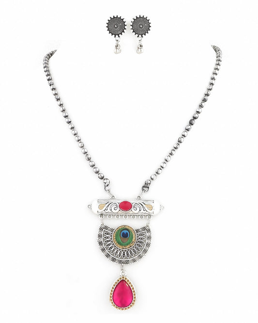 Nazrana Long Necklace Set