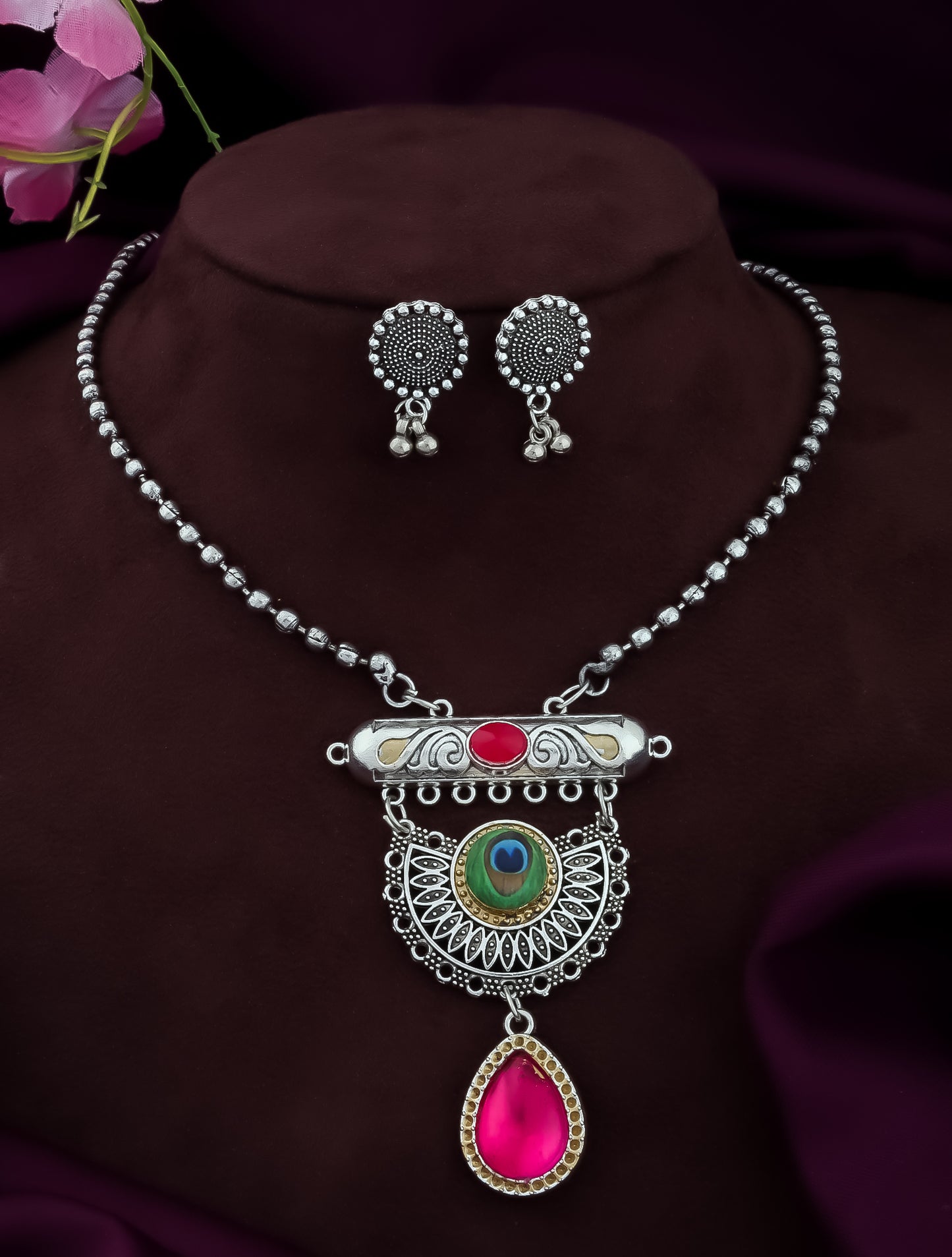 Nazrana Long Necklace Set