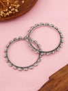 Elephant Oxidised Bangles - Set of 2