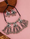 Zubeda Oxidised Choker Set