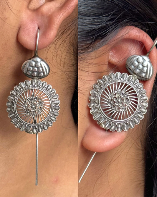 Java Oxidised Earcuff - Set of 2