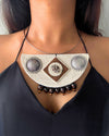 Kirti Oxidised Hasli Set