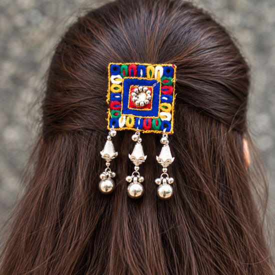 Kutchi Blue Hairclip