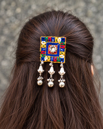 Kutchi Blue Hairclip