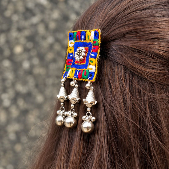 Kutchi Blue Hairclip