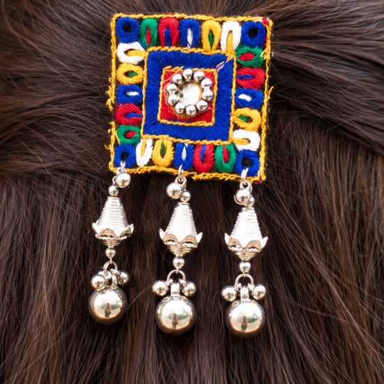 Kutchi Blue Hairclip