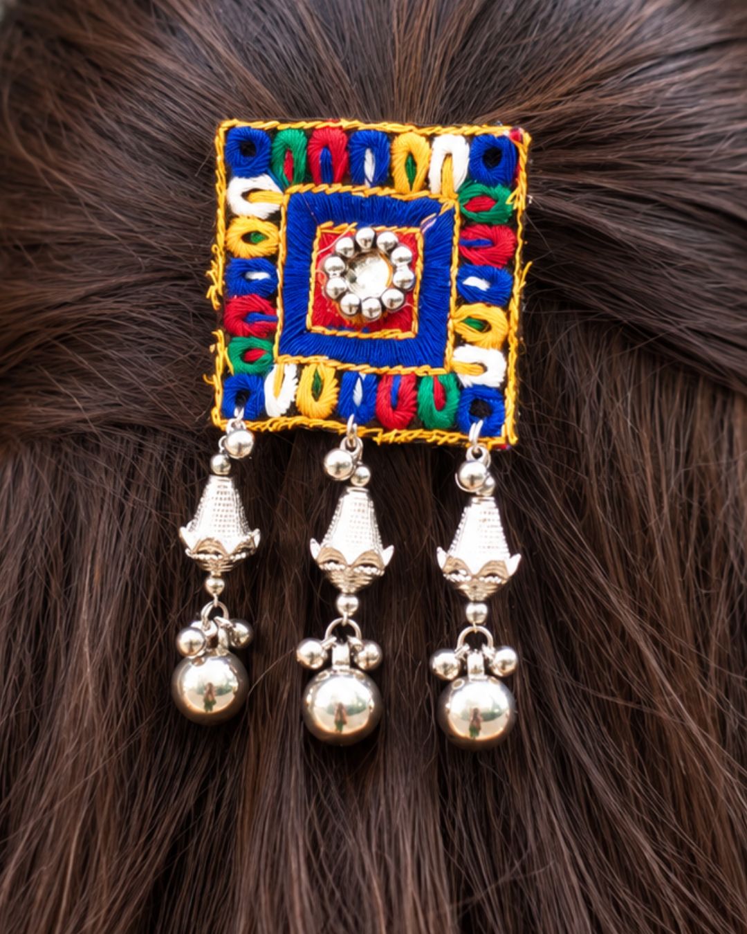 Kutchi Blue Hairclip