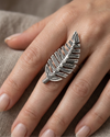 Leaf Oxidised Ring