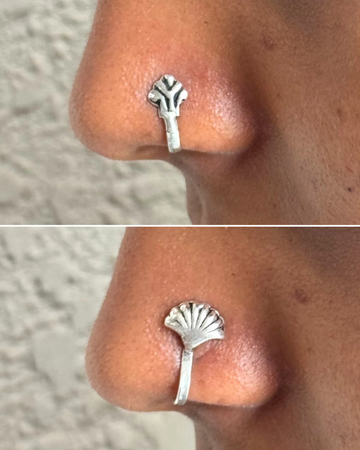 Meena nose pin combo set of 2