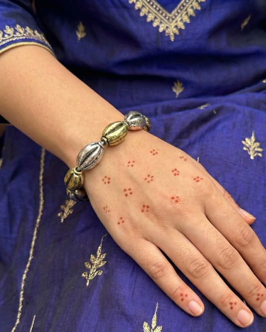 Mita Dual tone Bracelet