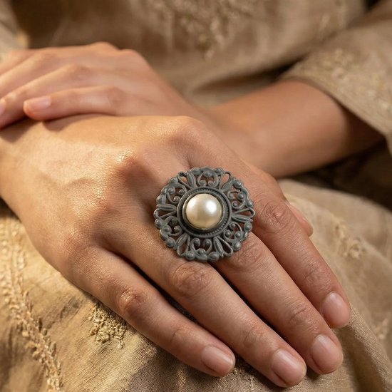 Mukta Adjustable Ring