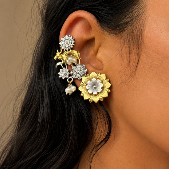 Nandika Dual tone Earcuff