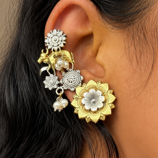 Nandika Dual tone Earcuff