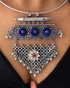 Neel Oxidised Hasli Set