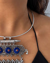 Neel Oxidised Hasli Set