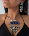 Neel Oxidised Hasli Set