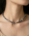 Neel Silver Choker Set