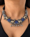 Neela Hiran Choker Set