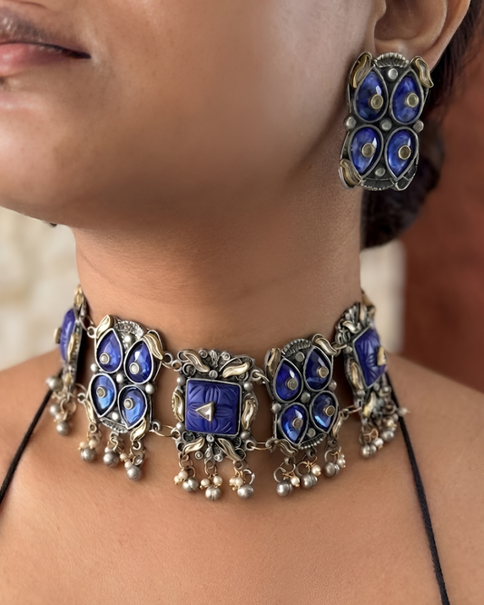 Nila Choker Set