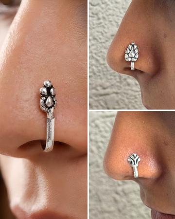 Neena nose pin combo set of 3