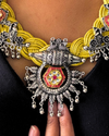 Hiranya Yellow Jute Necklace