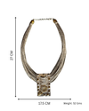 Niraja Beige Jute Necklace