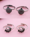 Nirmala and Pankti Toe Ring - Combo - Set of 2