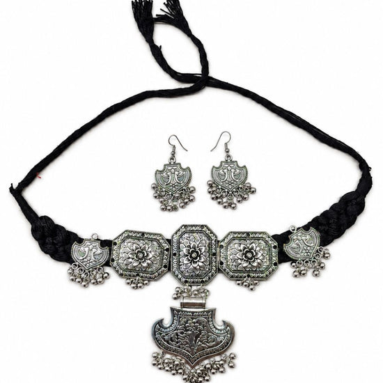 Nupur Oxidised Choker Set