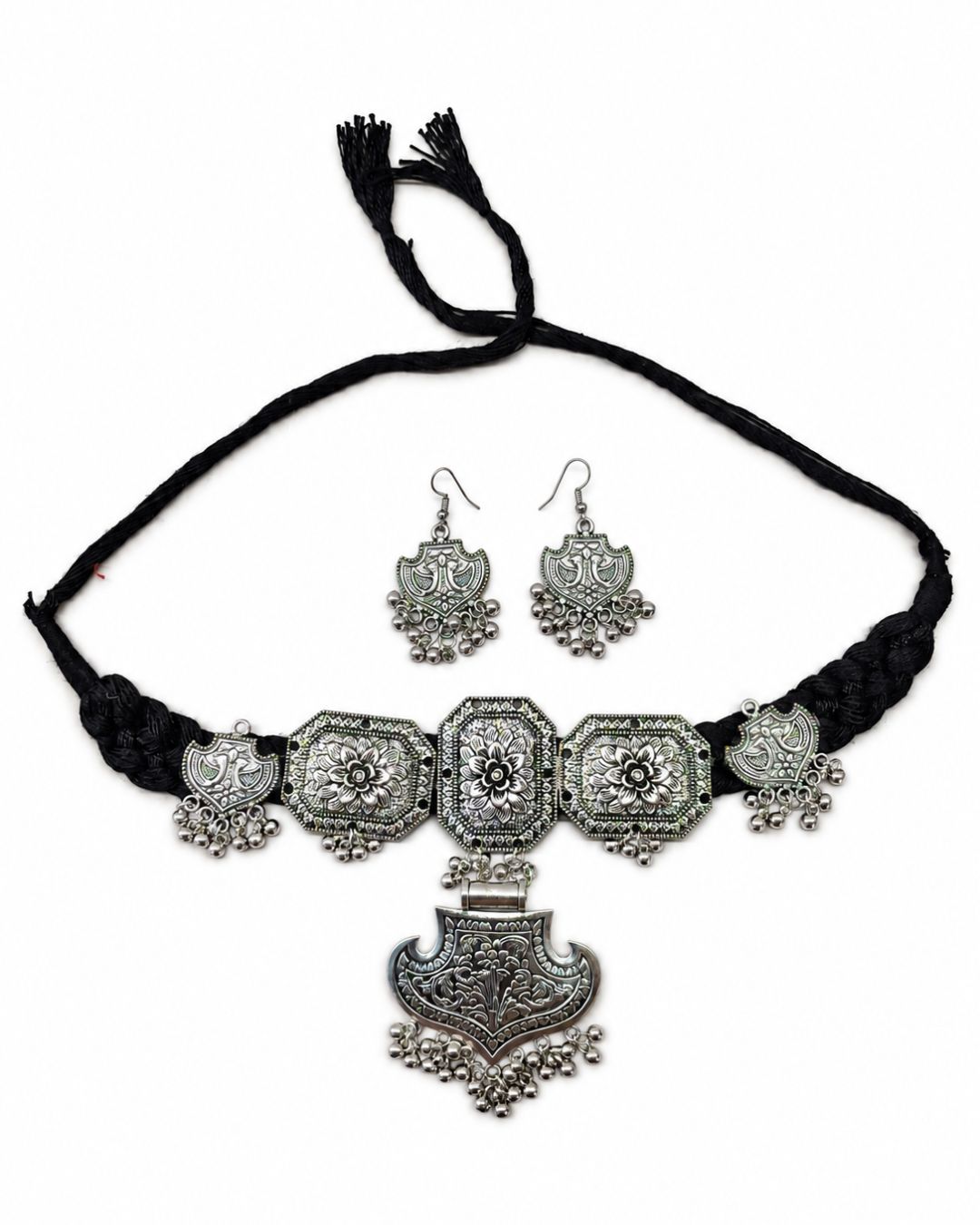 Nupur Oxidised Choker Set