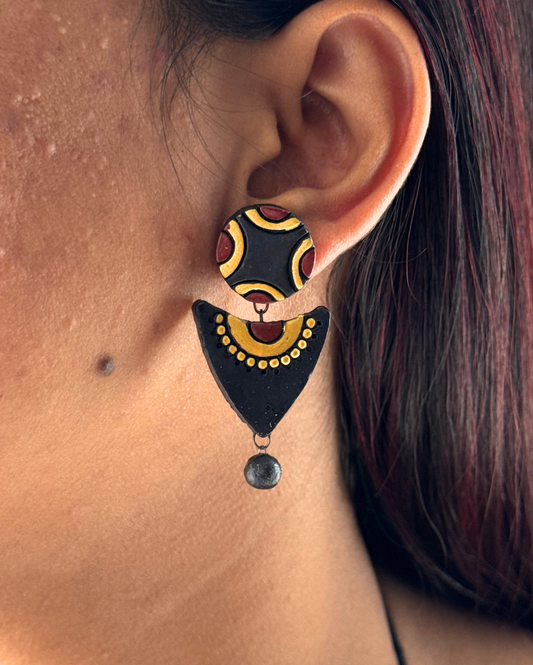 Priya Terracotta Earrings