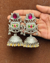 Pushp Dual-tone big jhumka