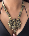 Ganesh Terracotta Necklace