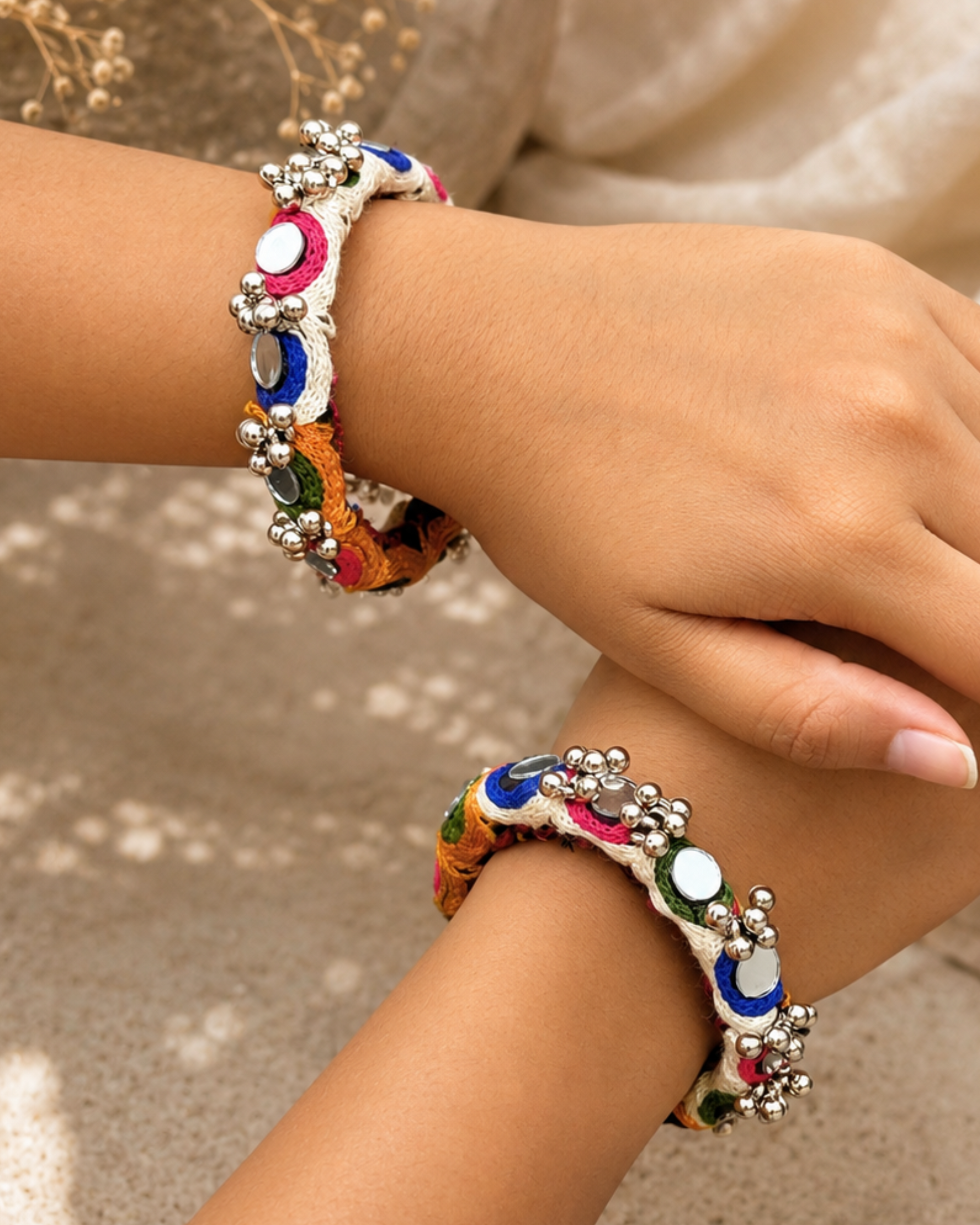 Sitara Hand Kada - Set of 2