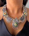 Sugandha Beige Jute Necklace