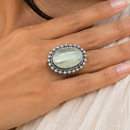 Sukh Grey Moroccan Ring