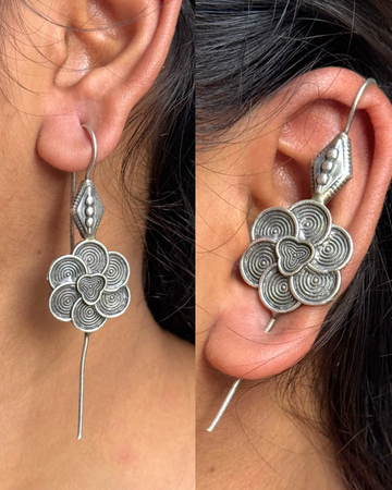 Sumukhi Oxidised Earcuff - Set of 2