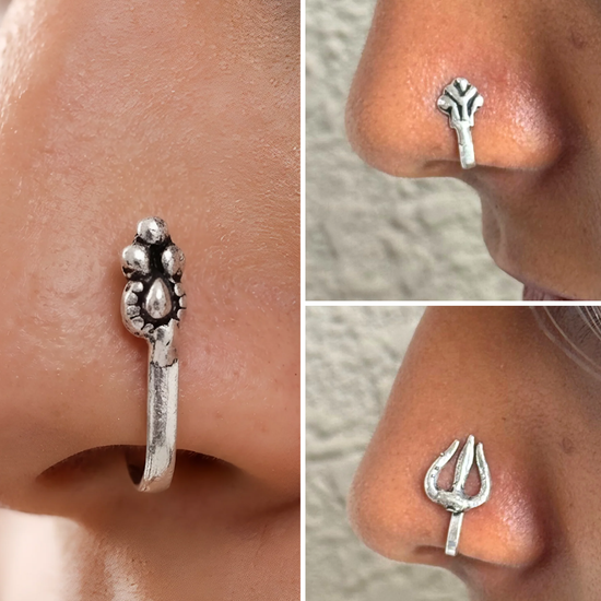 Tandanv nose pin combo set of 3