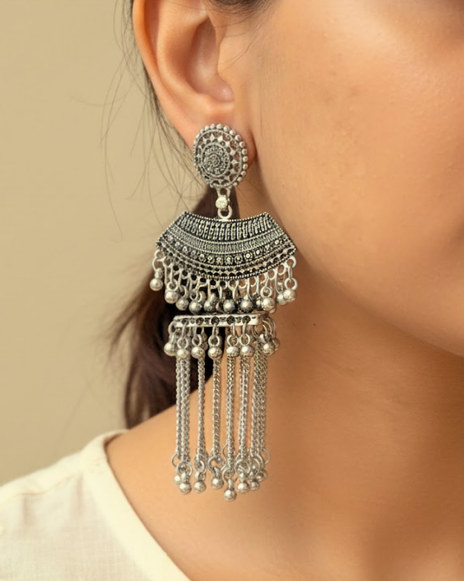 Vasudha Afghani Jhumka