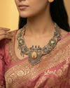 Chetna Beige Jute Necklace