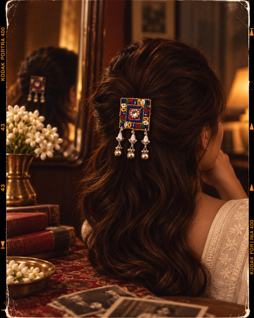 Kutchi Blue Hairclip