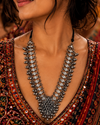 Aradhna Oxidised Necklace Set