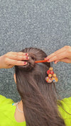 Kitab Handcrafted Wooden Hairpin Stick
