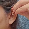 Red Flower Bugadi Studs