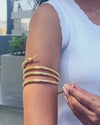 Twistable Golden Choker/Bracelet