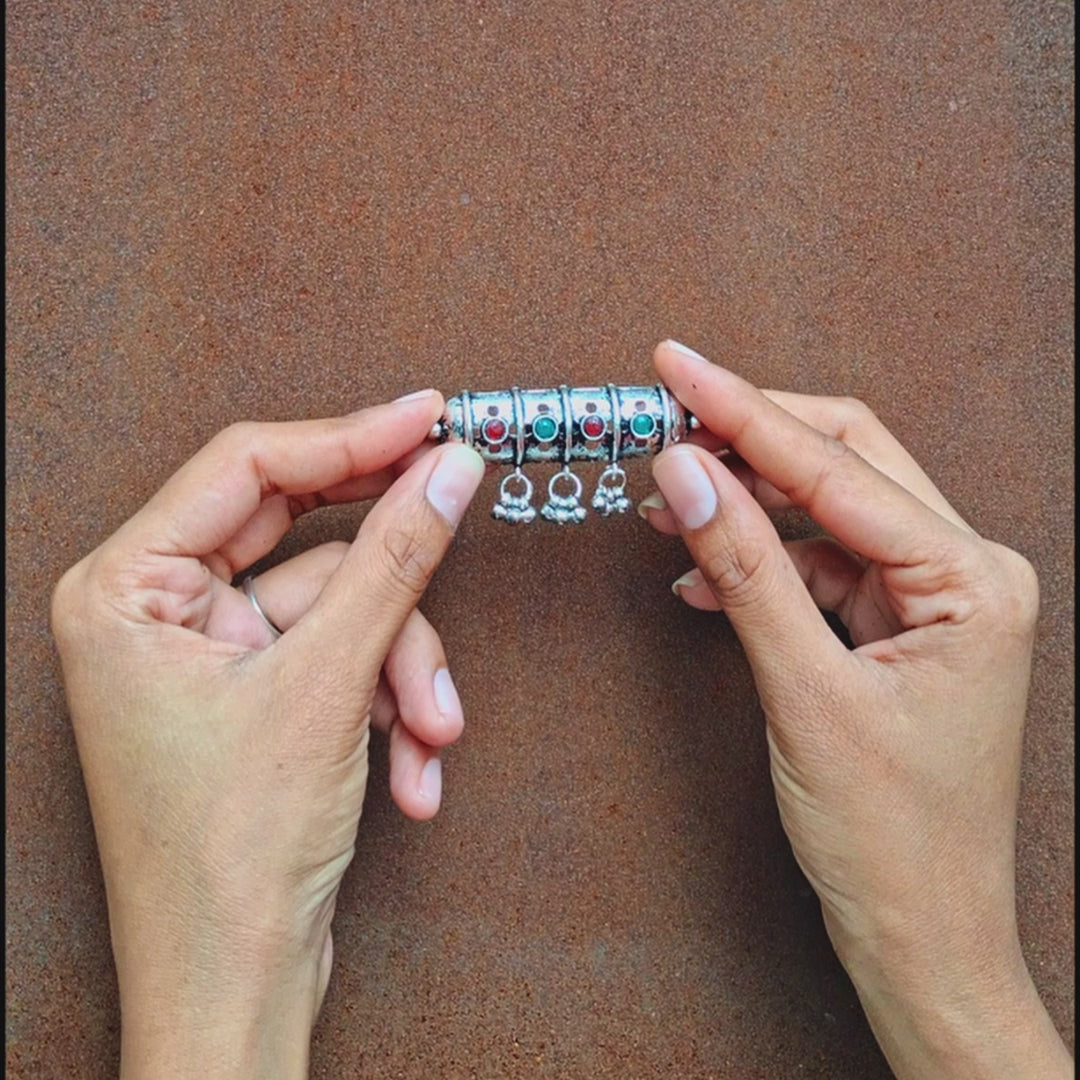 Basuri Oxidised Ring
