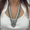 Aradhna Oxidised Necklace Set